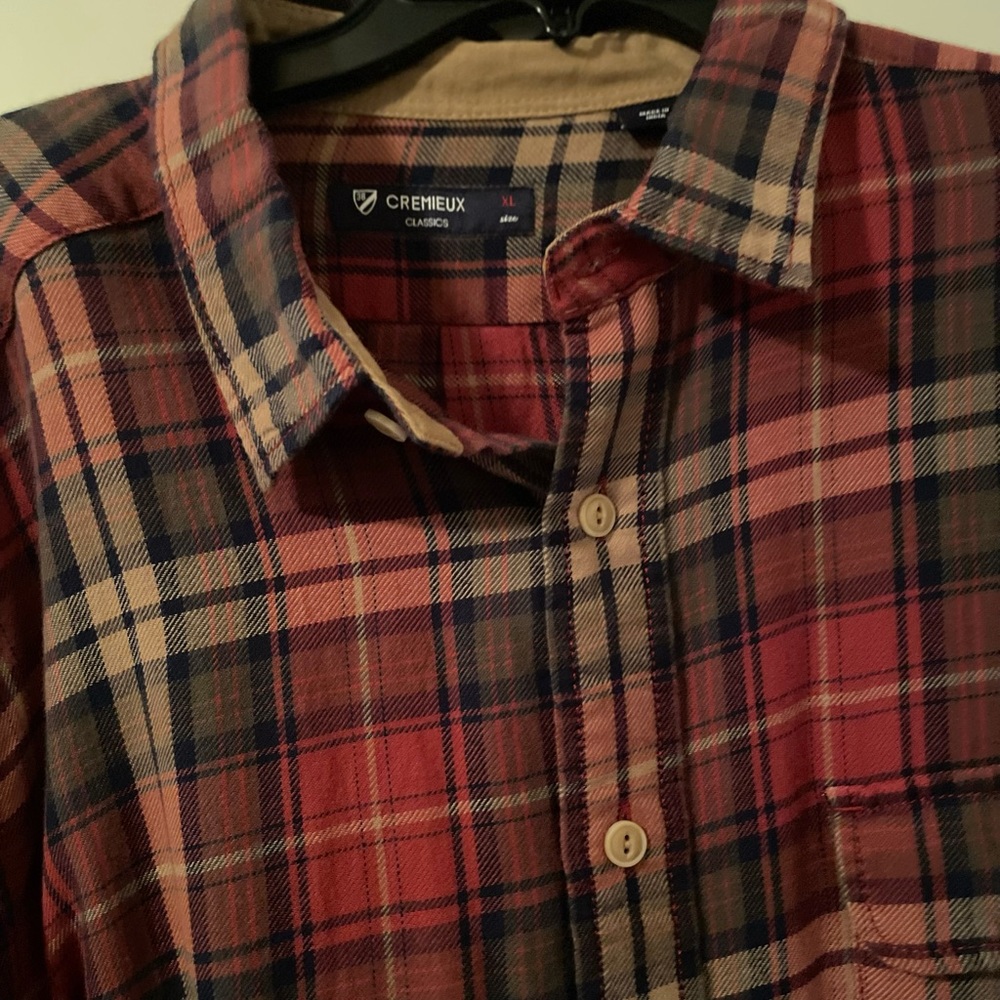 CREMIEUX PLAID SHIRT
